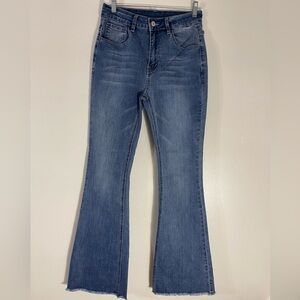 Classic Denim Flare Jeans for Women